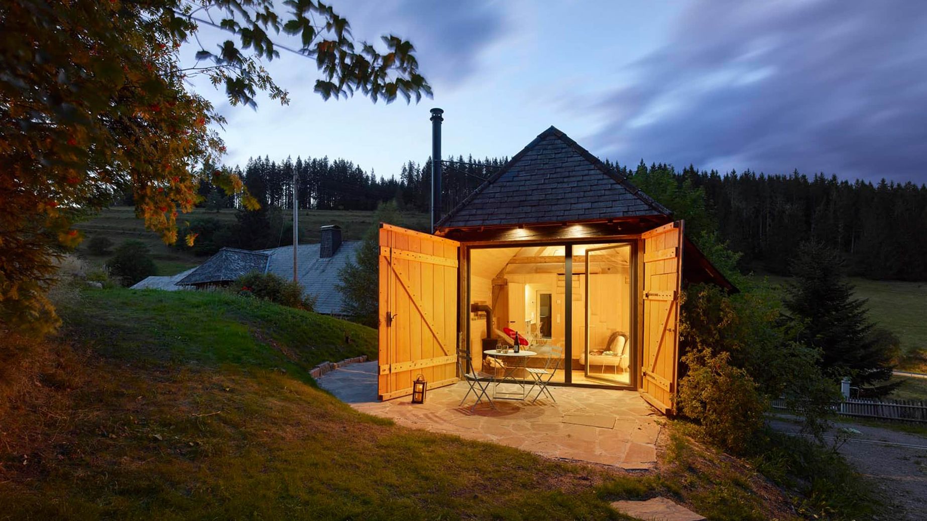 Trak­tor­schuppen wird Tiny House @SWR