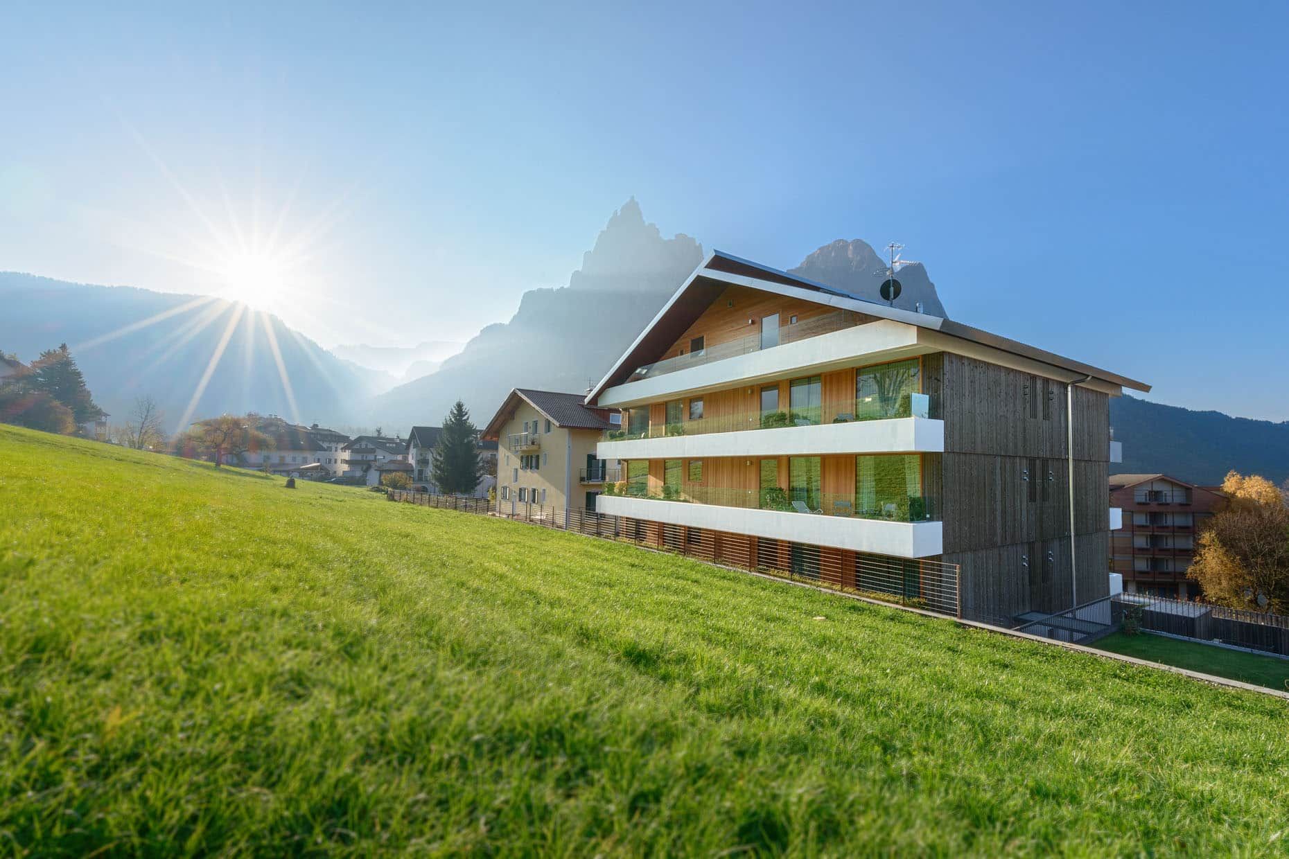 Paula Wiesinger Appartments, Herbstfoto, Morgenstimmung