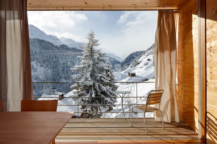 Zumthor Feri­en­häuser