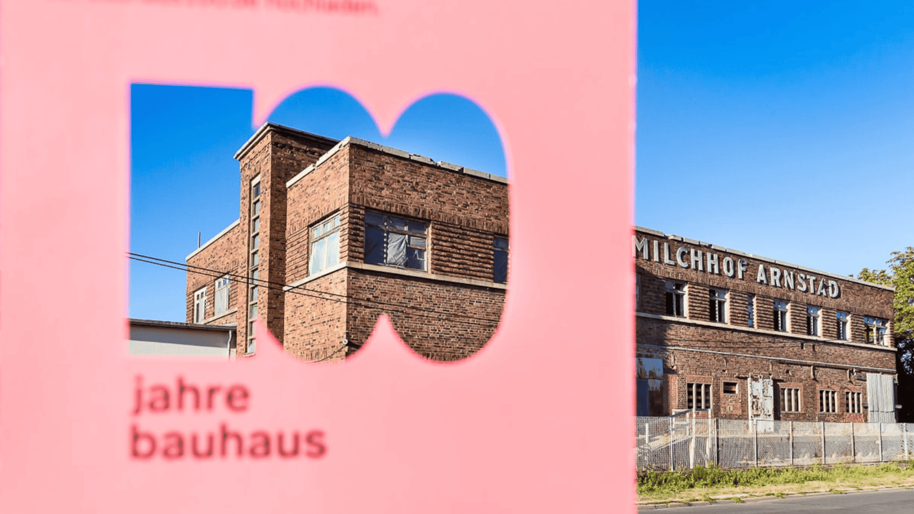 Milchhof Arn­stadt. Bauhaus100.