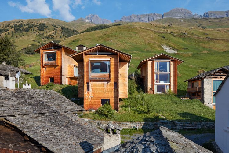 Zumthor Feri­en­häuser