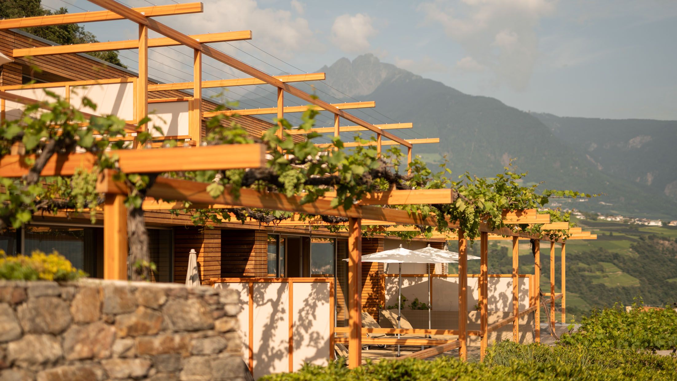 pergola residence