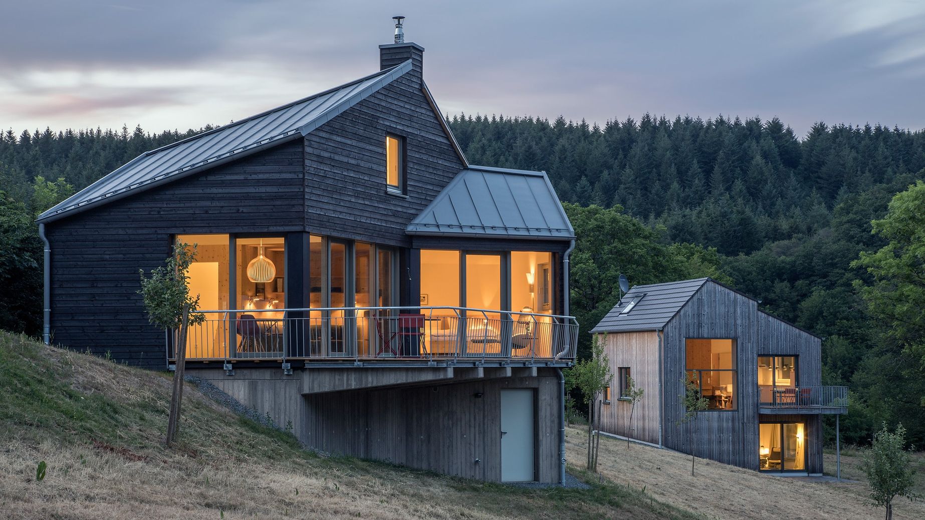 Hideaways, Loo­kouts & Raum­wunder: Die Vul­kan­ei­fel­häuser