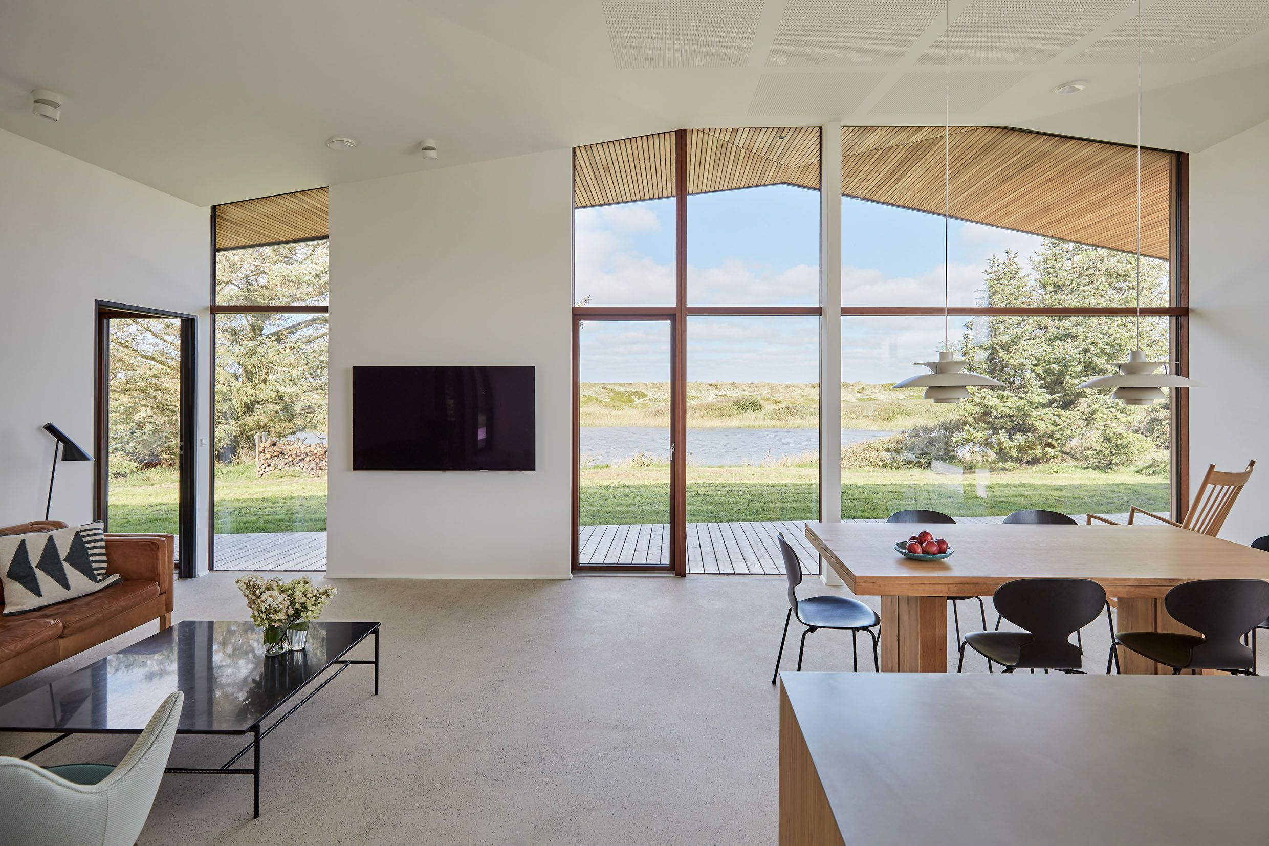 the frame house