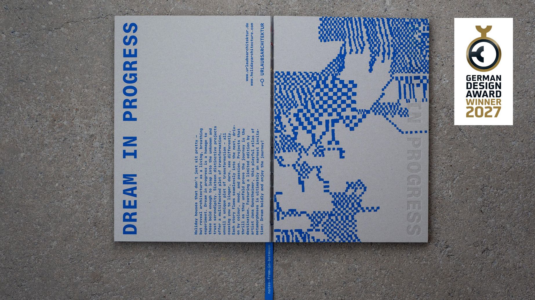 German Design Award 2027 für Dream in Pro­gress