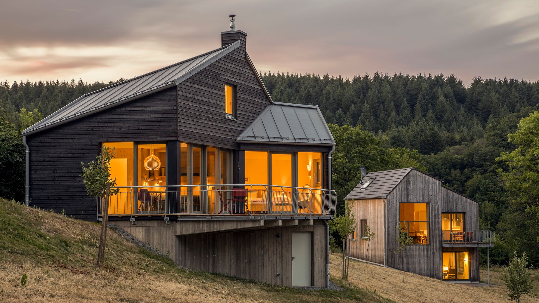 Kleines Vul­kan­ei­felhaus