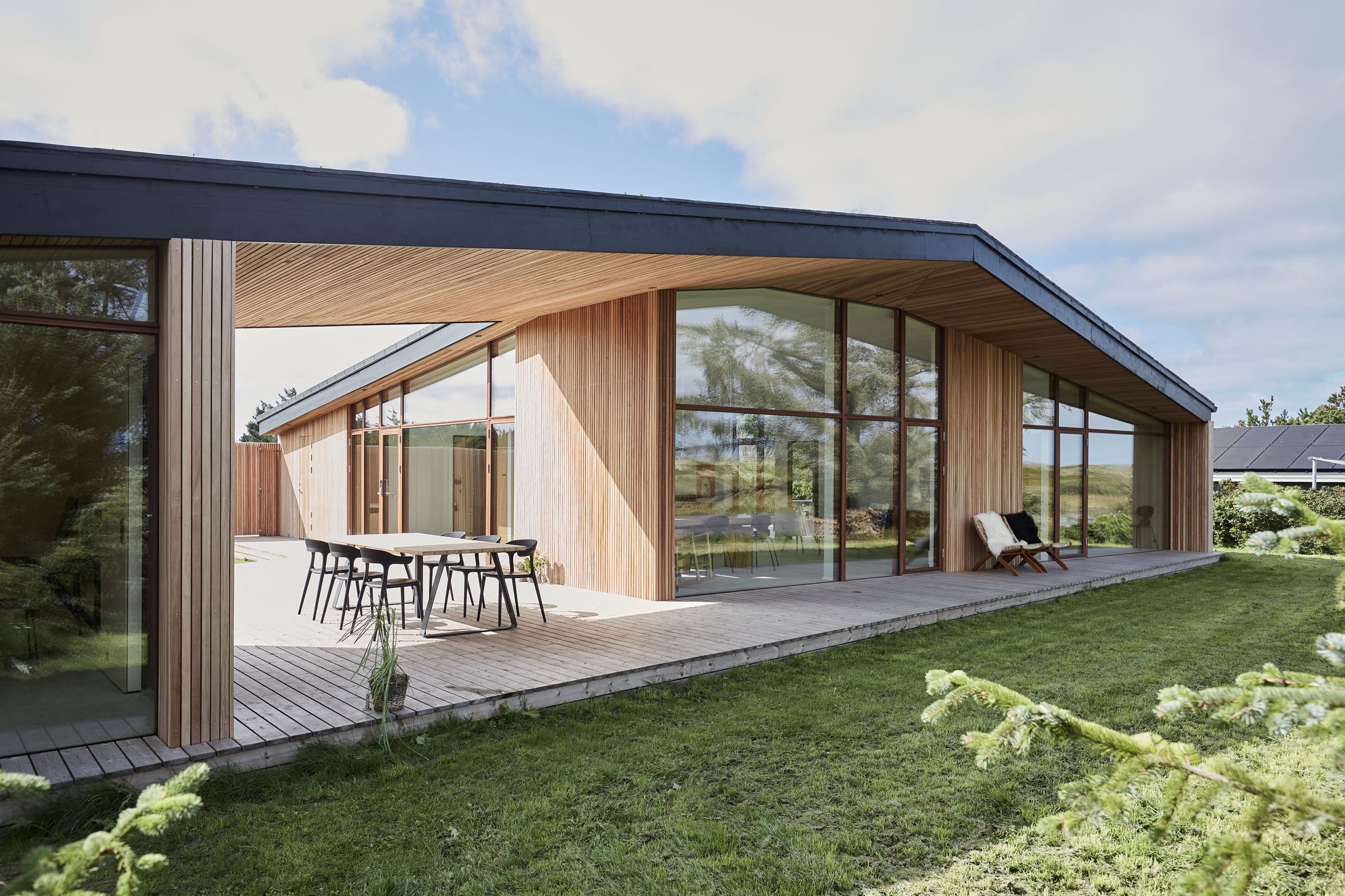 the frame house