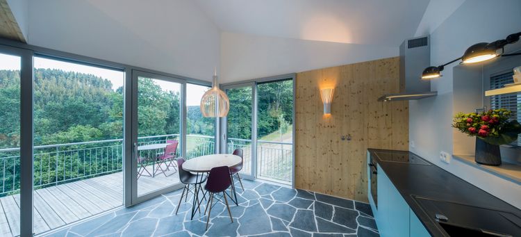Kleines Vul­kan­ei­felhaus