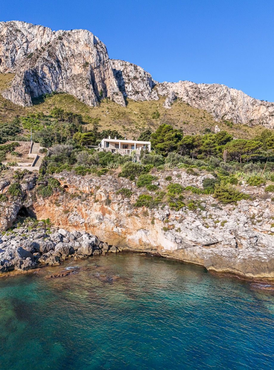seaside villa capo zafferano
