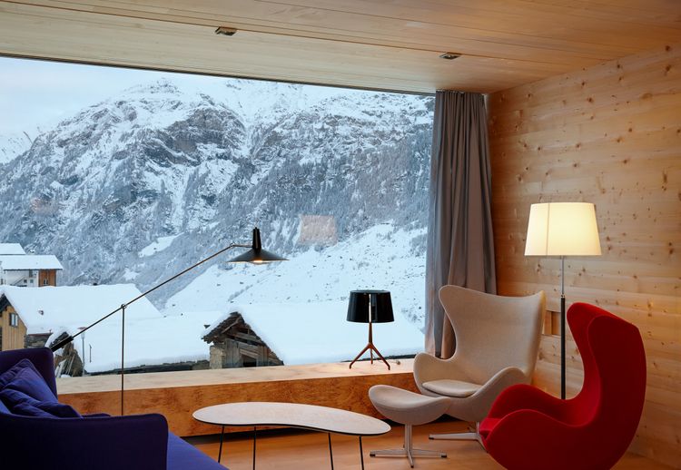 Zumthor Feri­en­häuser